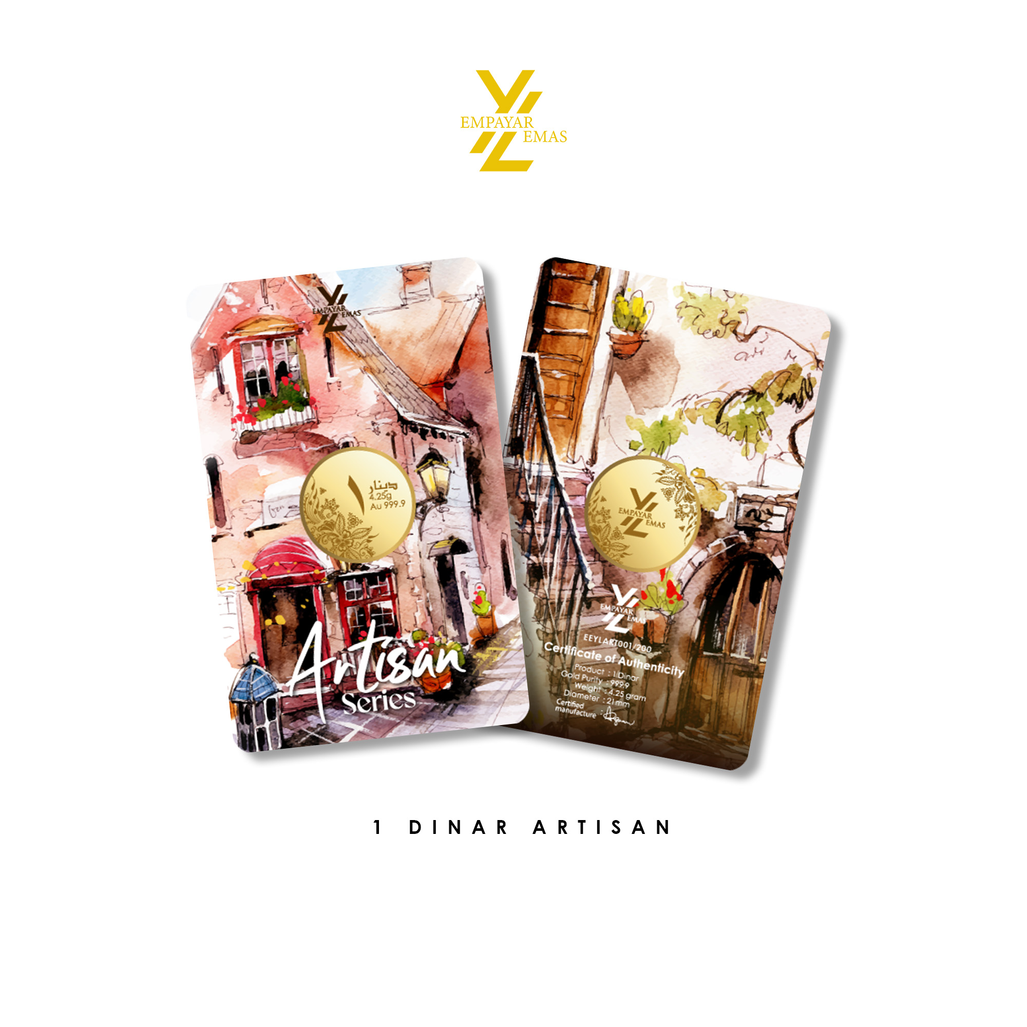 1 DINAR ARTISAN (999.9)